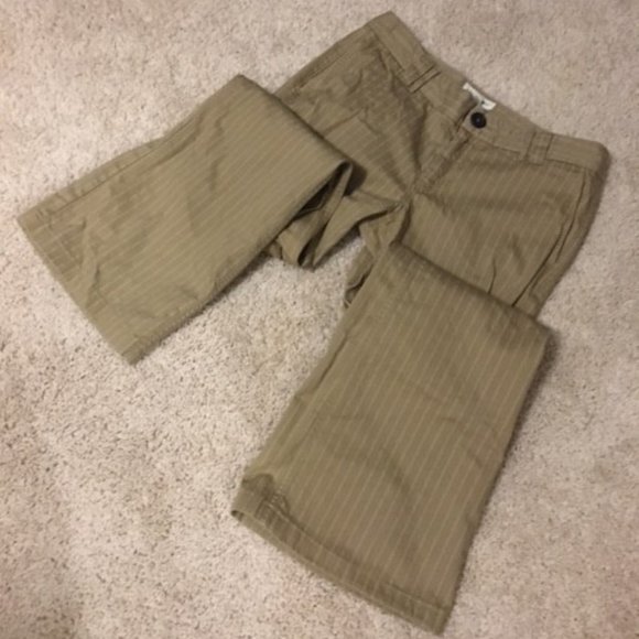 Y2K Banana Republic Wide-Legged Pinstripe Pants - Picture 3 of 7